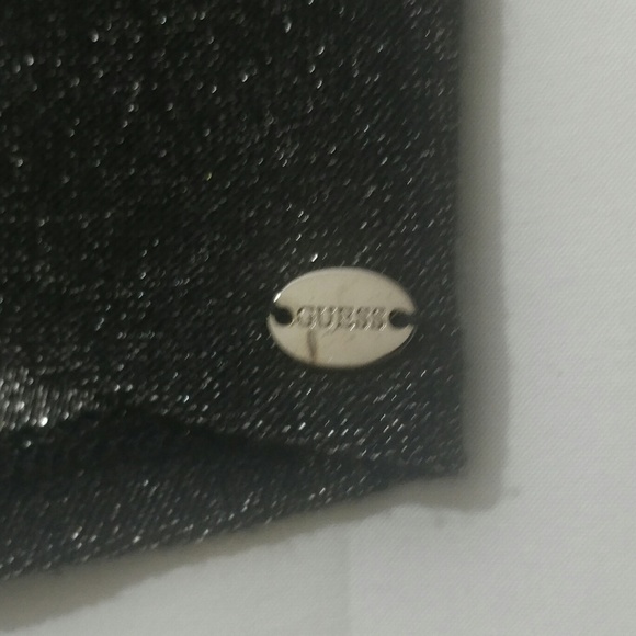 Blue & Black Short Sleeve Guess Top - Picture 4 of 5